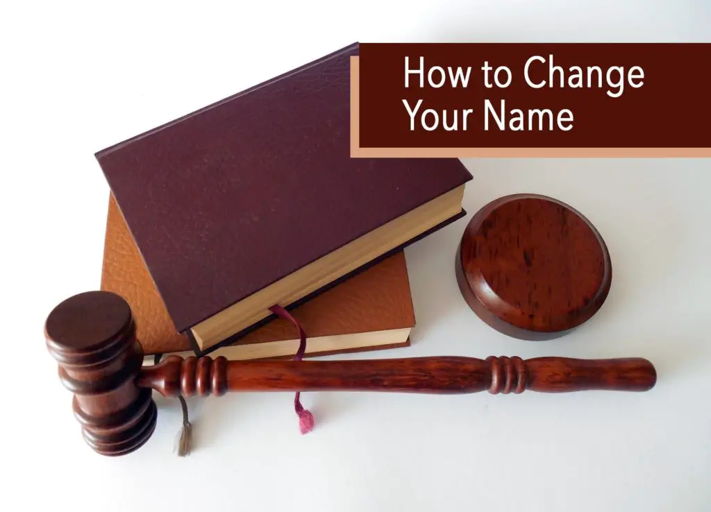 How to Change Your Name