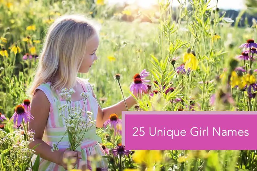 25 Unique Girls Names With Meaning