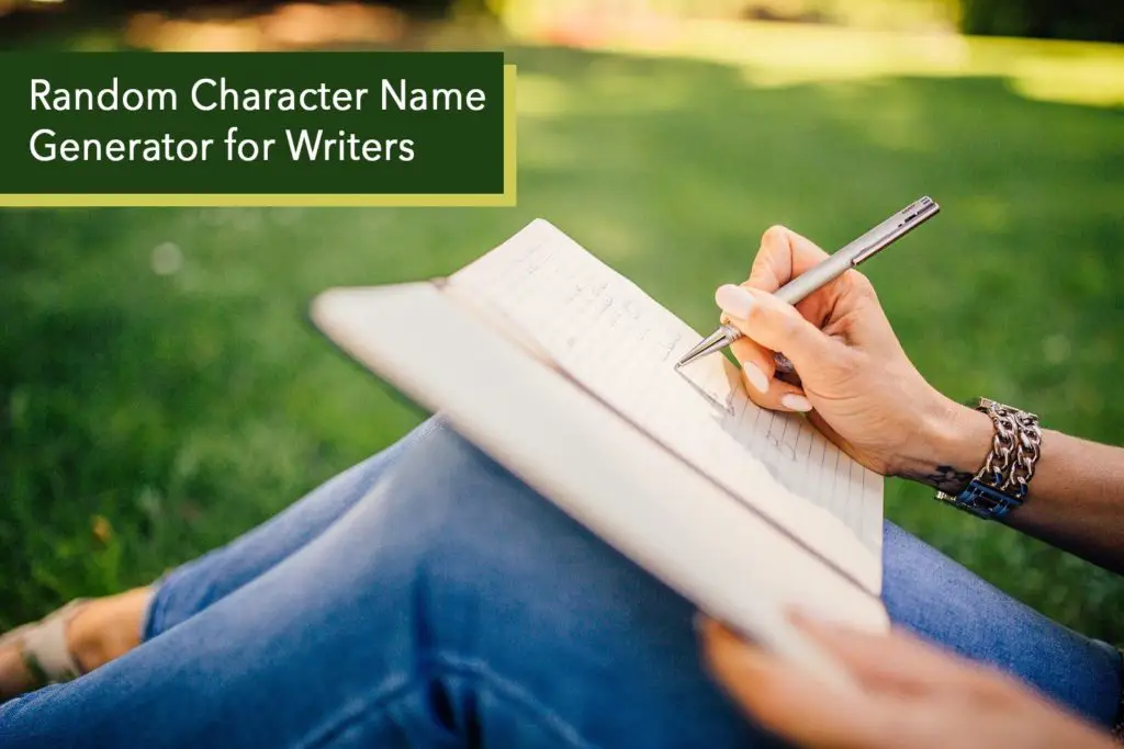 Random Character Name Generator for Writers