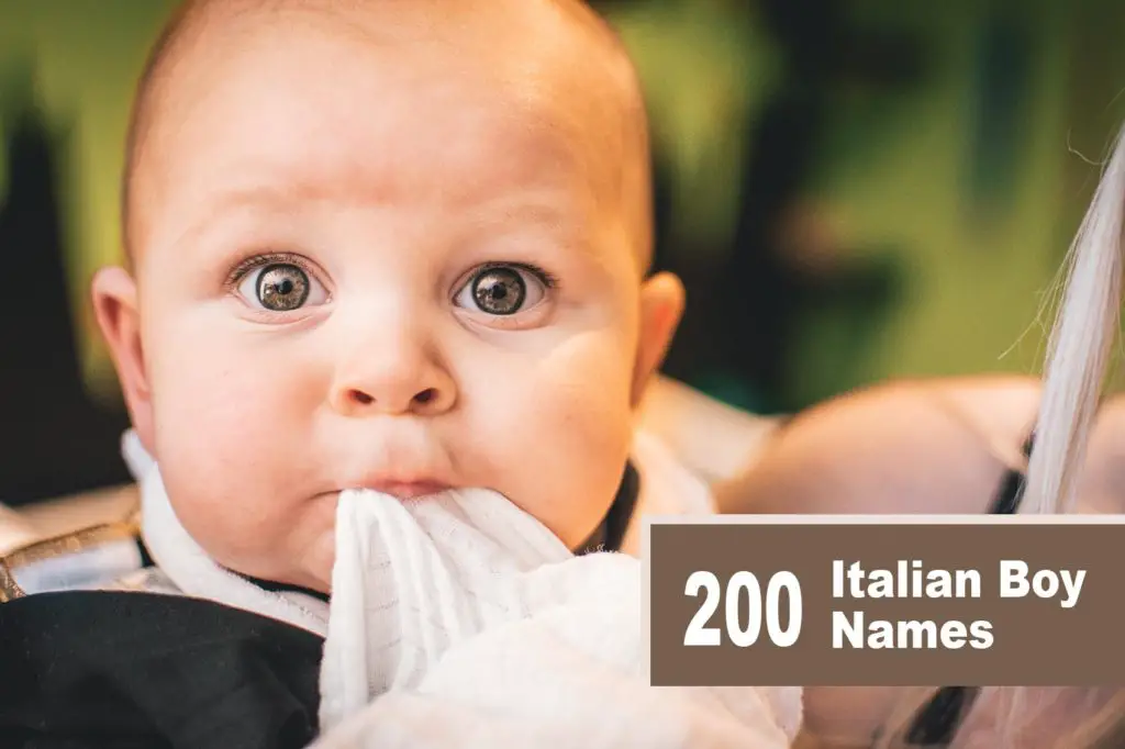 Italian Baby Boy Names