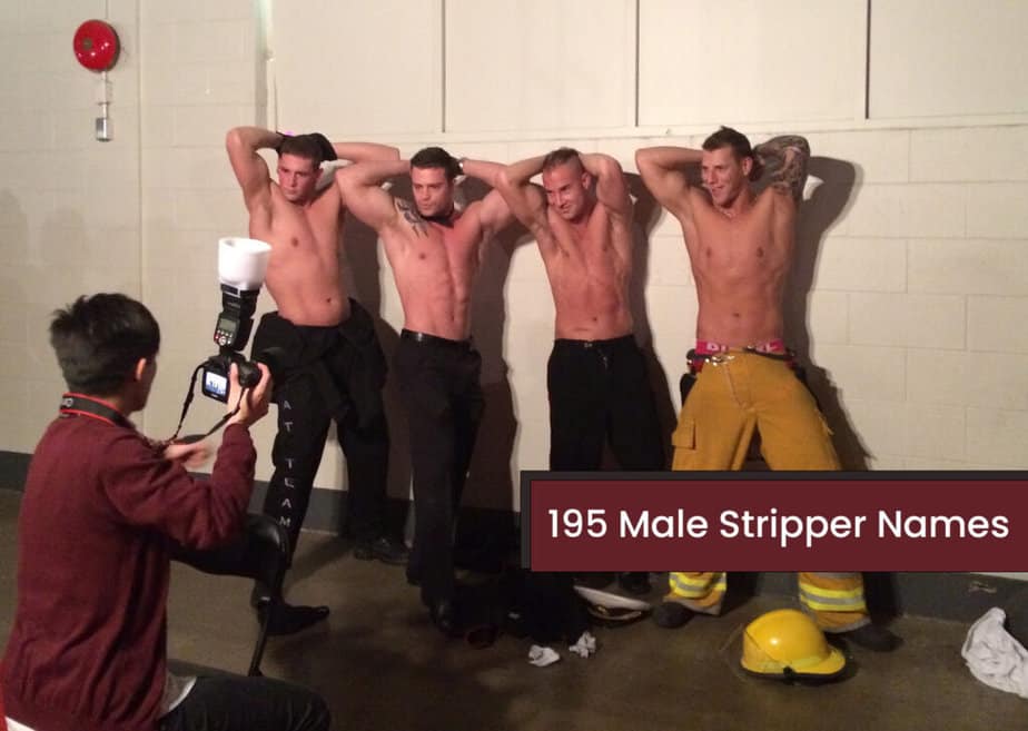 male stripper names